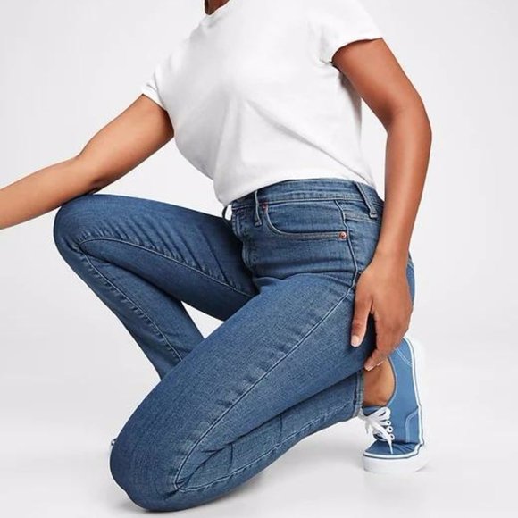 GAP Denim - GAP High Rise True Skinny Jeans 28 TALL  NEW